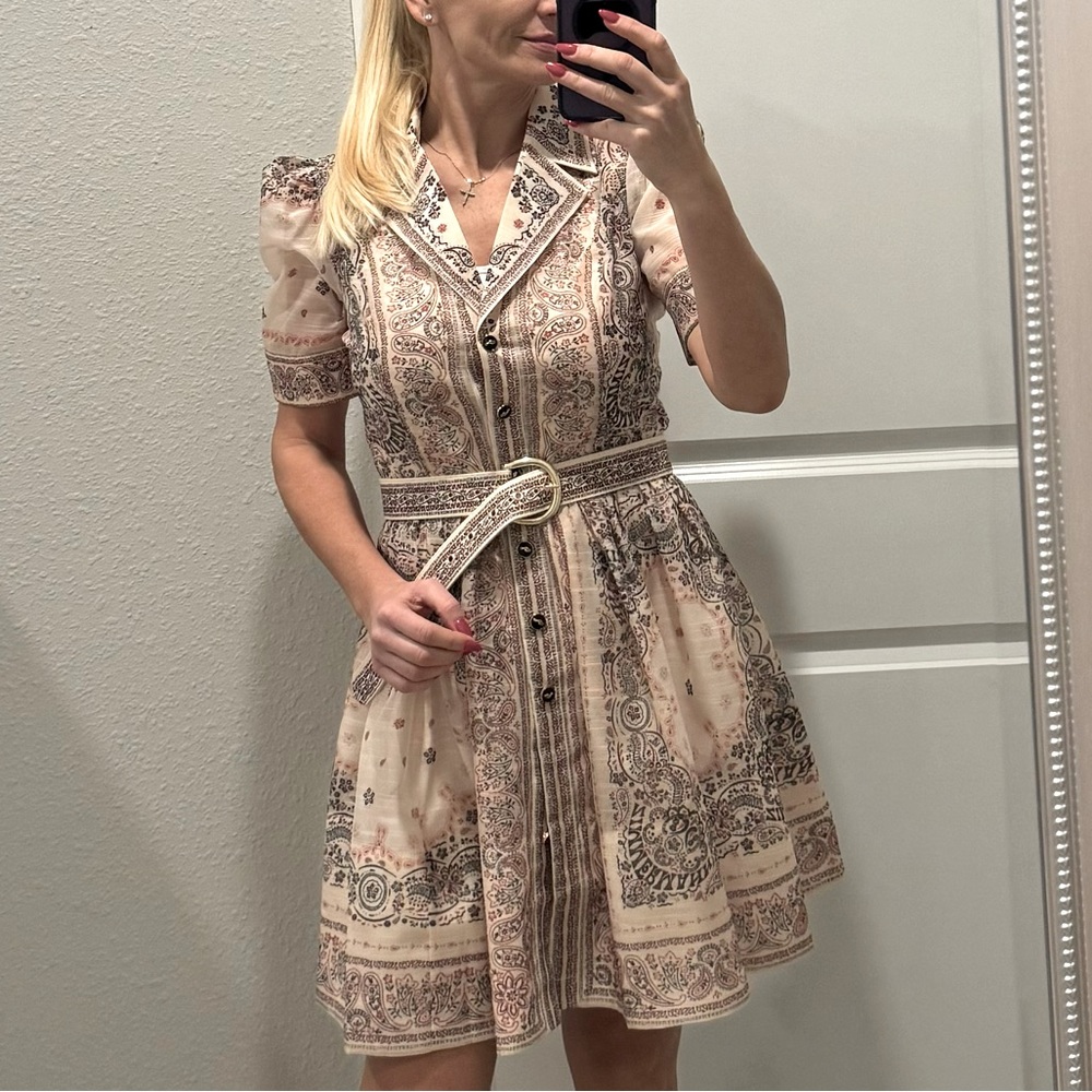 Matchmaker Mini Shirt Dress, Size 4